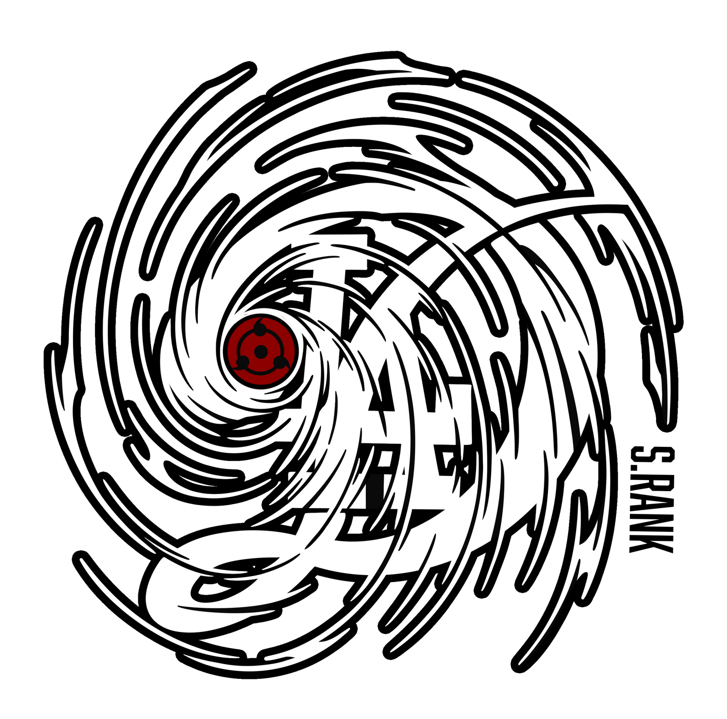 LA Spiral Dimension Sticker